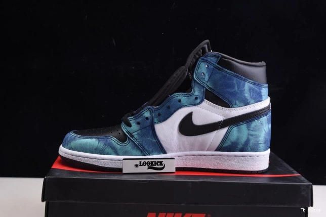 Rep TBK Tie-Dye Jordan 1 Air CD0461-100 OG High 0715